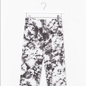 Black Tie Dyed Bell Bottoms SZ 10